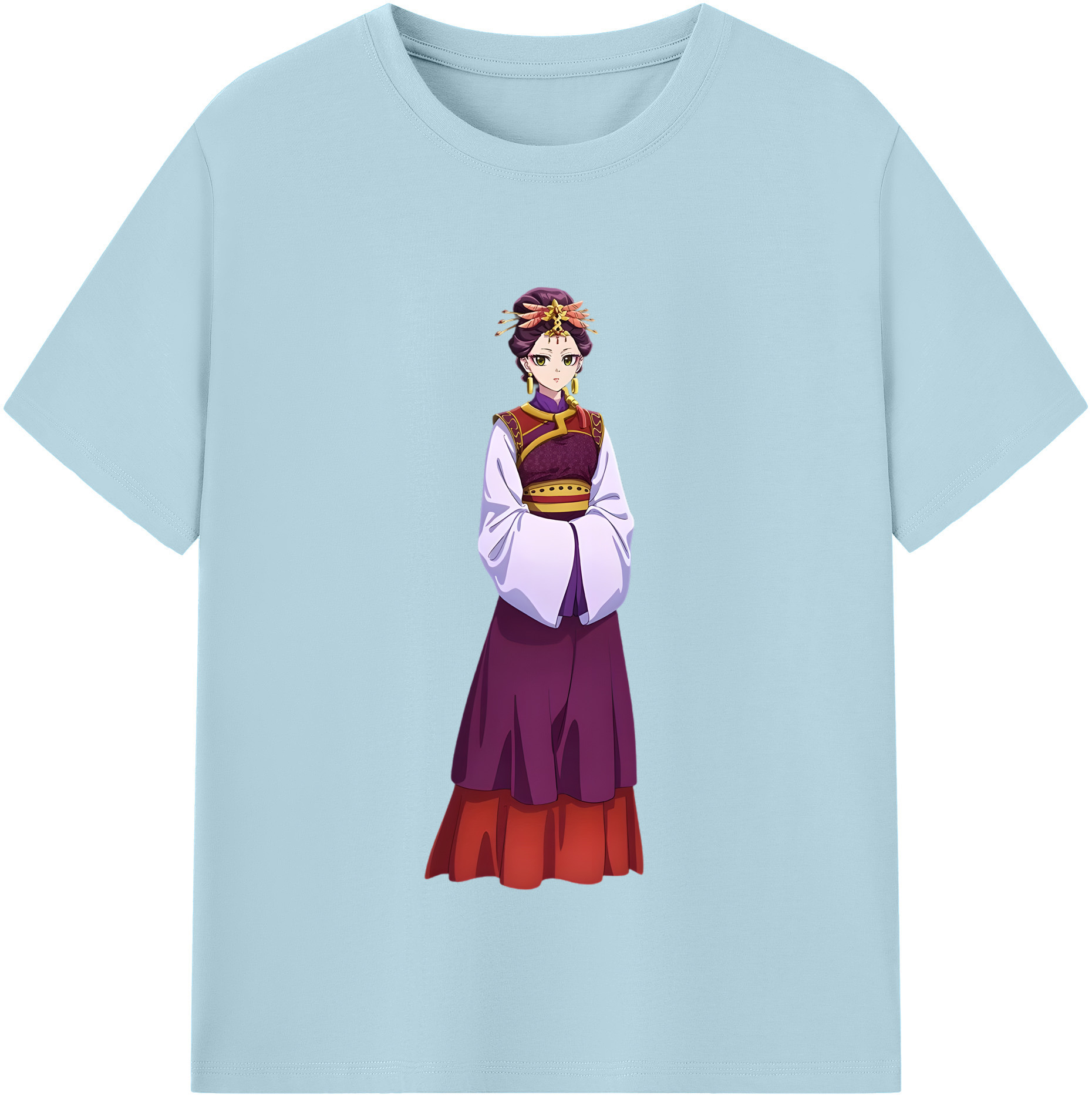（画像用） 薬屋のひとりごと The Apothecary Diaries 綿100％半袖Tシャツ（フロントプリント）